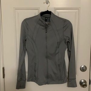 Gray sports jacket